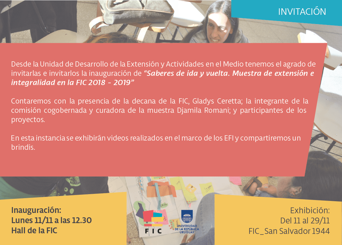 Invitación a la inauguración