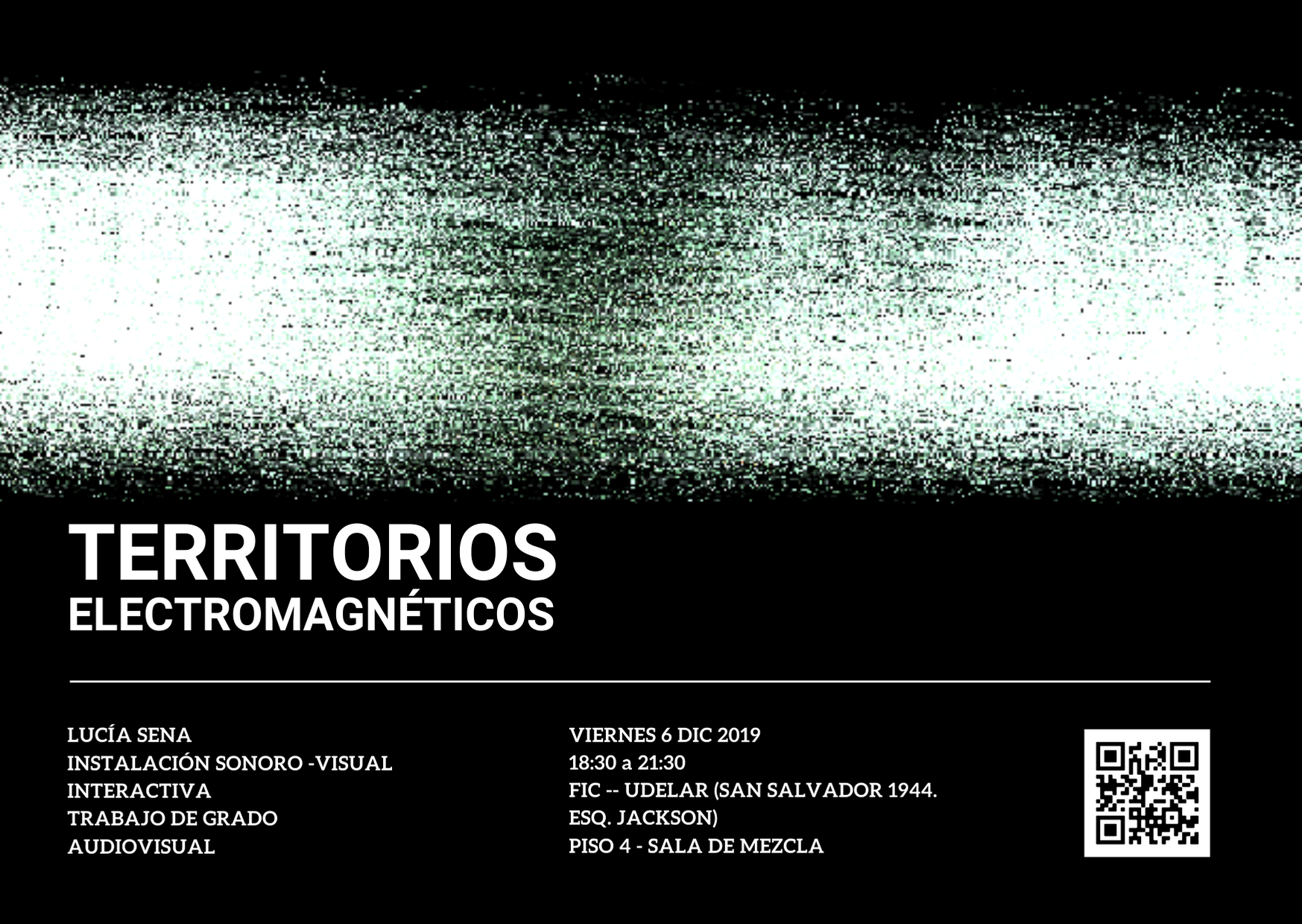 Invitación Territorios electromagnéticos