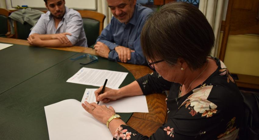 firma del convenio